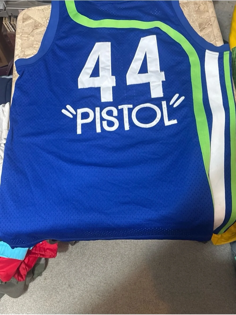 ‘Pistol’ Pete Maravich jersey